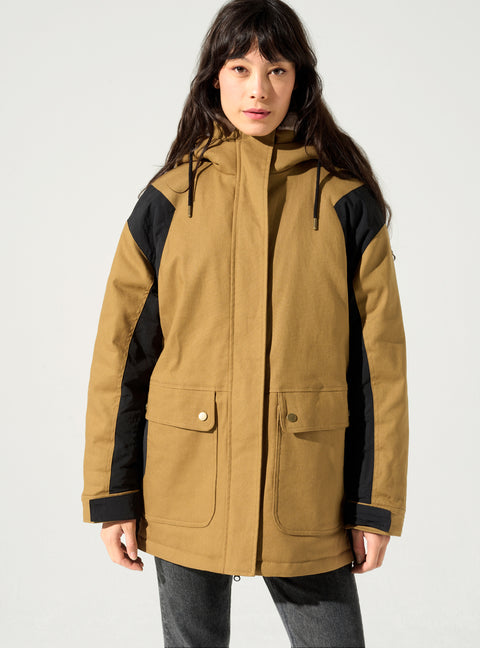 Parka à capuche