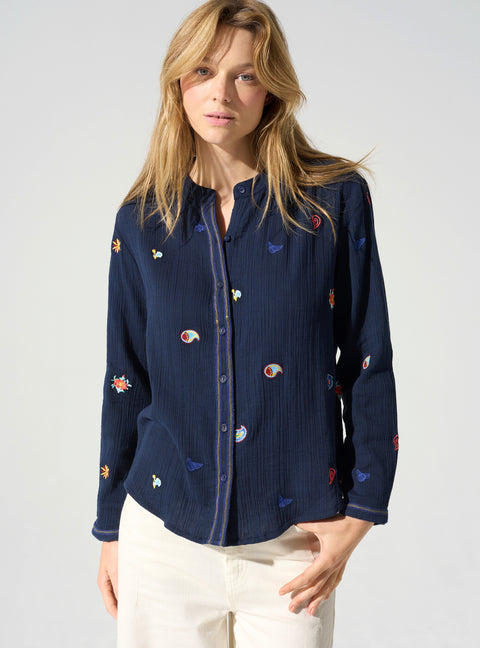 Embroidered shirt